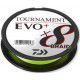 Plecionka Daiwa Tournament X8 Braid EVO+ 270m, chartreuse