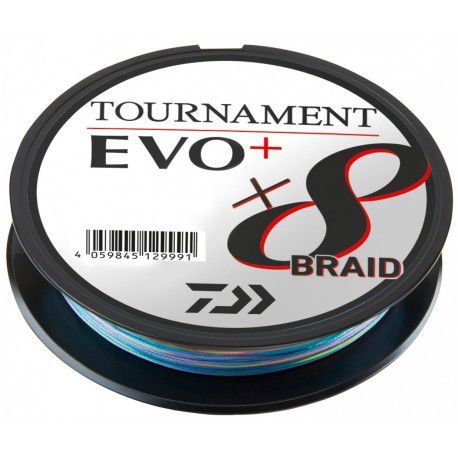 Plecionka Daiwa Tournament X8 Braid EVO+ 300m, multikolor