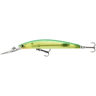 Wobler Daiwa Tournament Double Cluth 75SP-G 7,5cm/5g, Lime Chart Wobler Daiwa Tournament Double Cluth 75SP-G 7,5cm/5g, Lime Chart