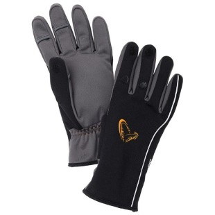 Rękawice Savage Gear Softshell  Winter Glove Black