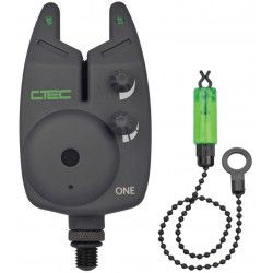 Sygnalizator z hangerem C-Tec Carp One Alarm Combi Green