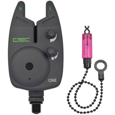 Sygnalizator z hangerem C-Tec Carp One Alarm Combi Purple