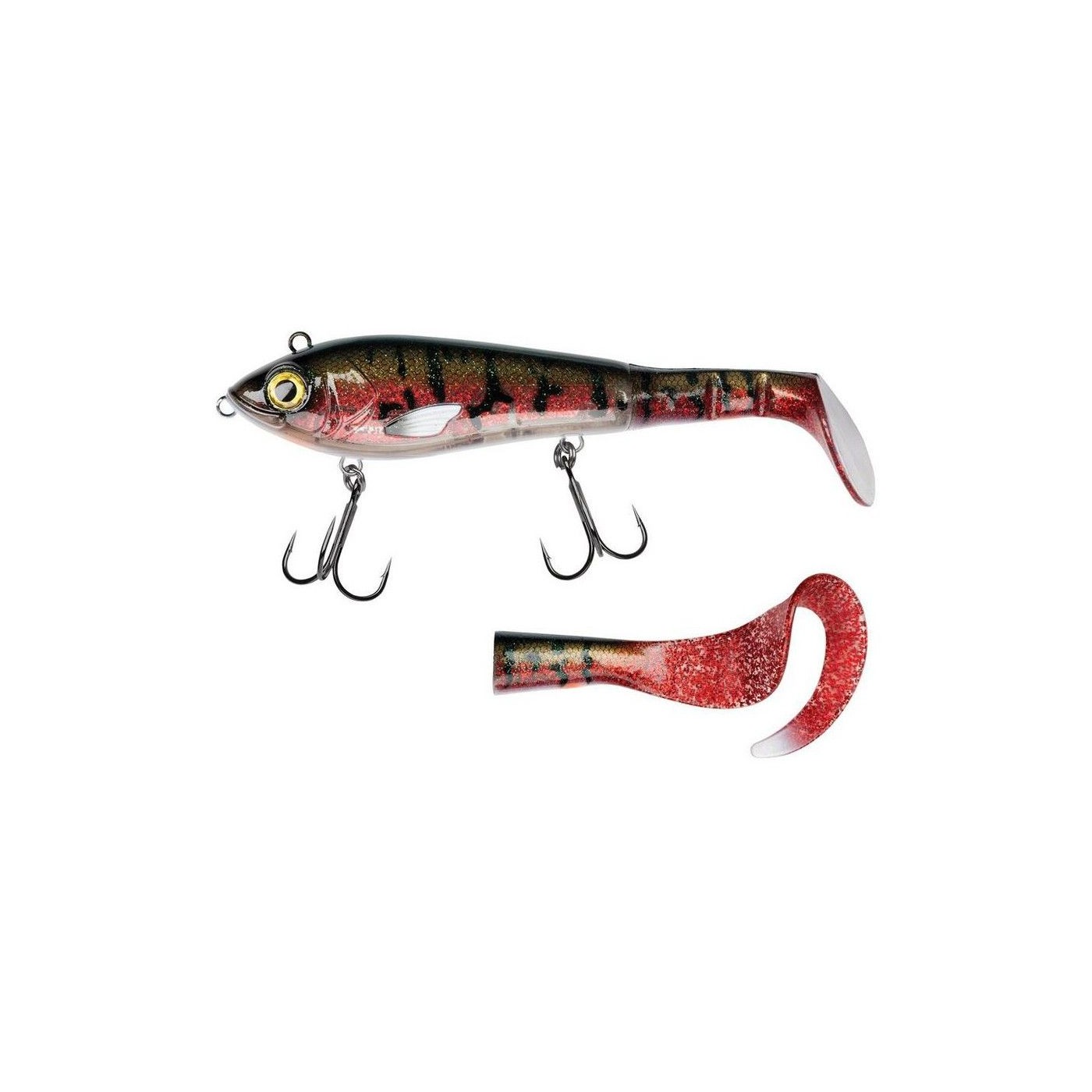 Wobler Abu Garcia Svartzonker McHybrid 20cm/100g, Red Sucker