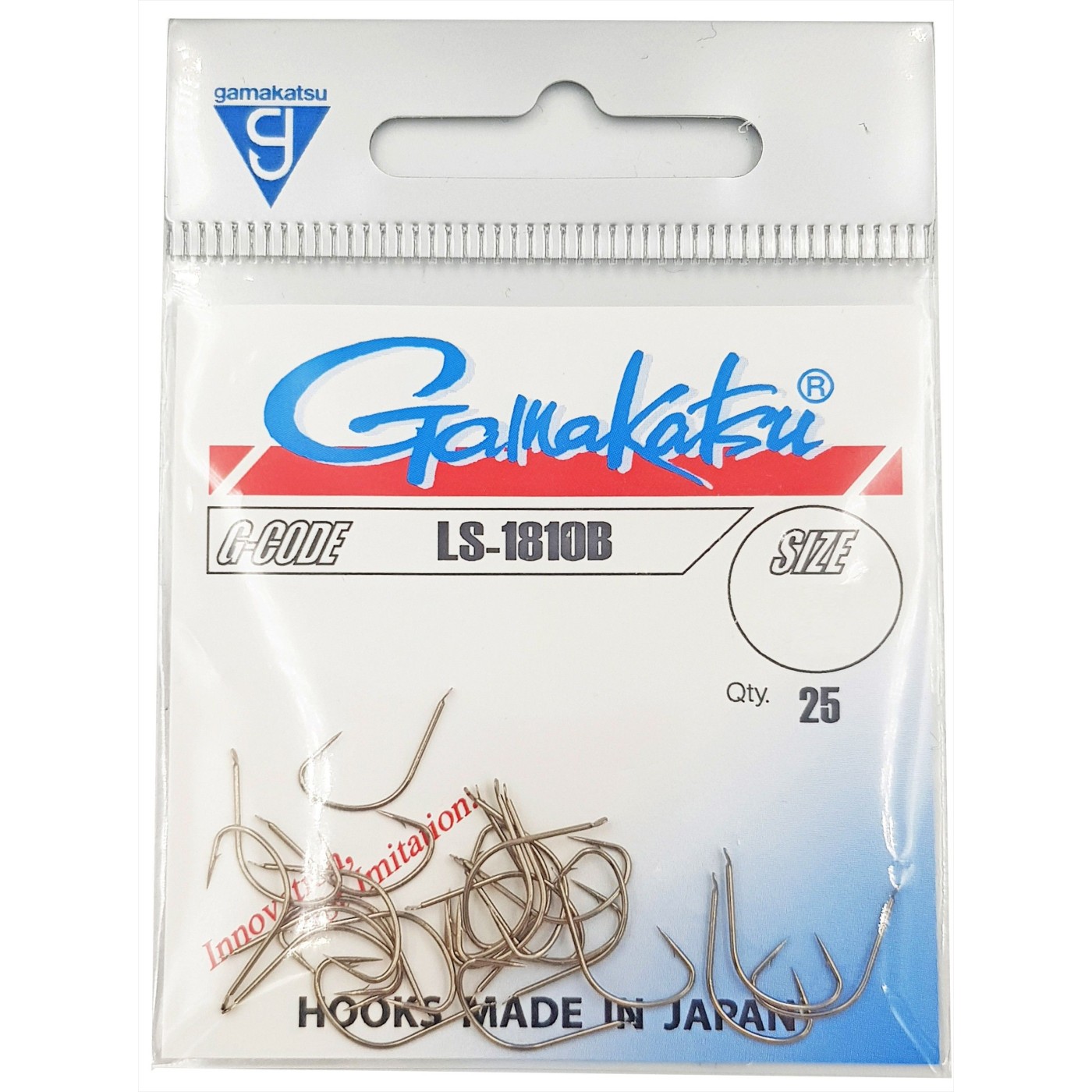 Haczyk Gamakatsu LS-1810B rozm.18 (25szt.)