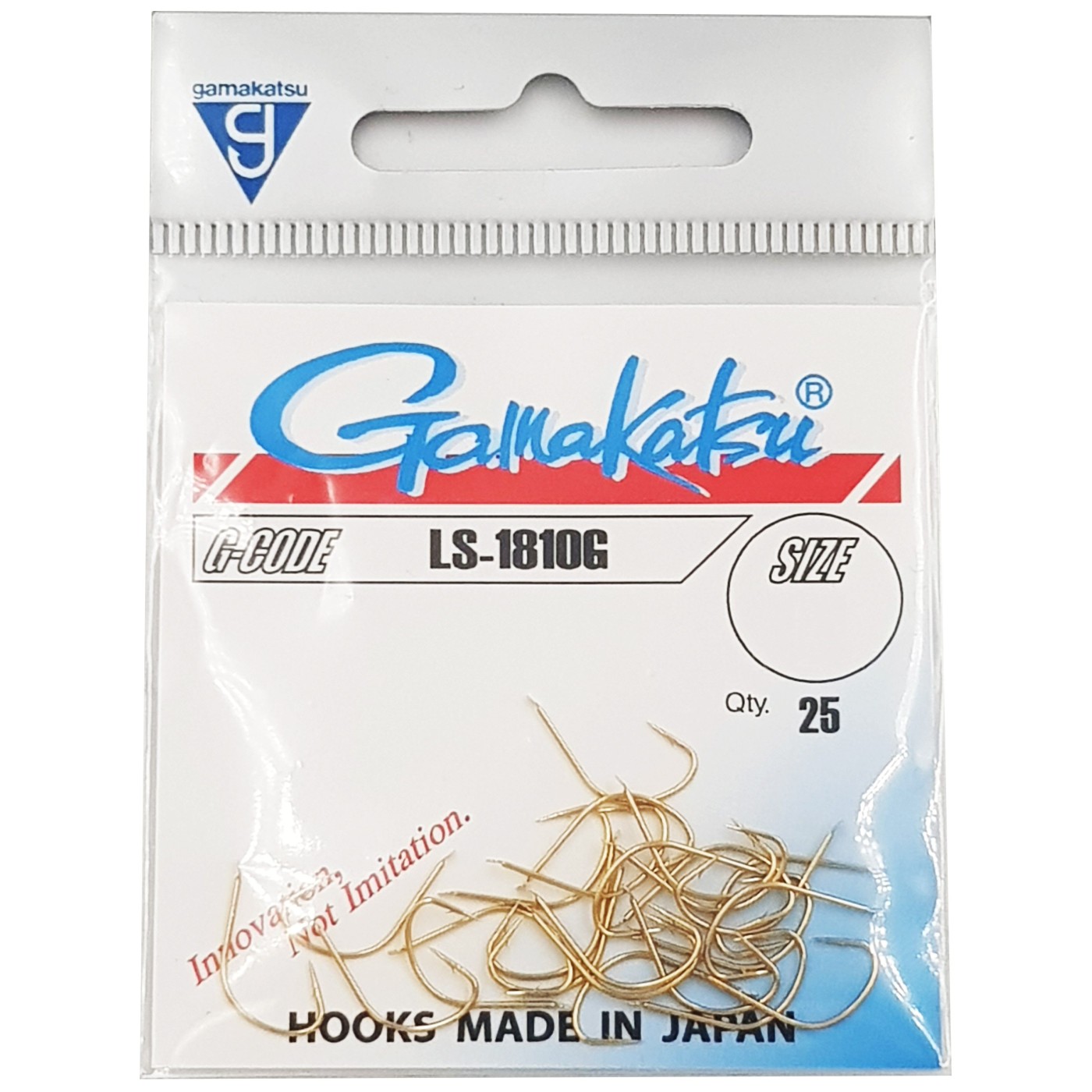 Haczyk Gamakatsu LS-1810G rozm.6 (25szt.)
