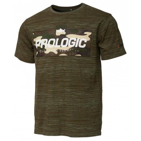 Koszulka Prologic Bark Print T-Shirt Burnt Olive Green