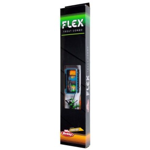 Zestaw wędka + kołowrotek + akcesoria Berkley Flex Trout Tele Starter Combo - 2,40m