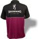 Koszulka Browning Dry Fit Polo Shirt czarno/bordowa