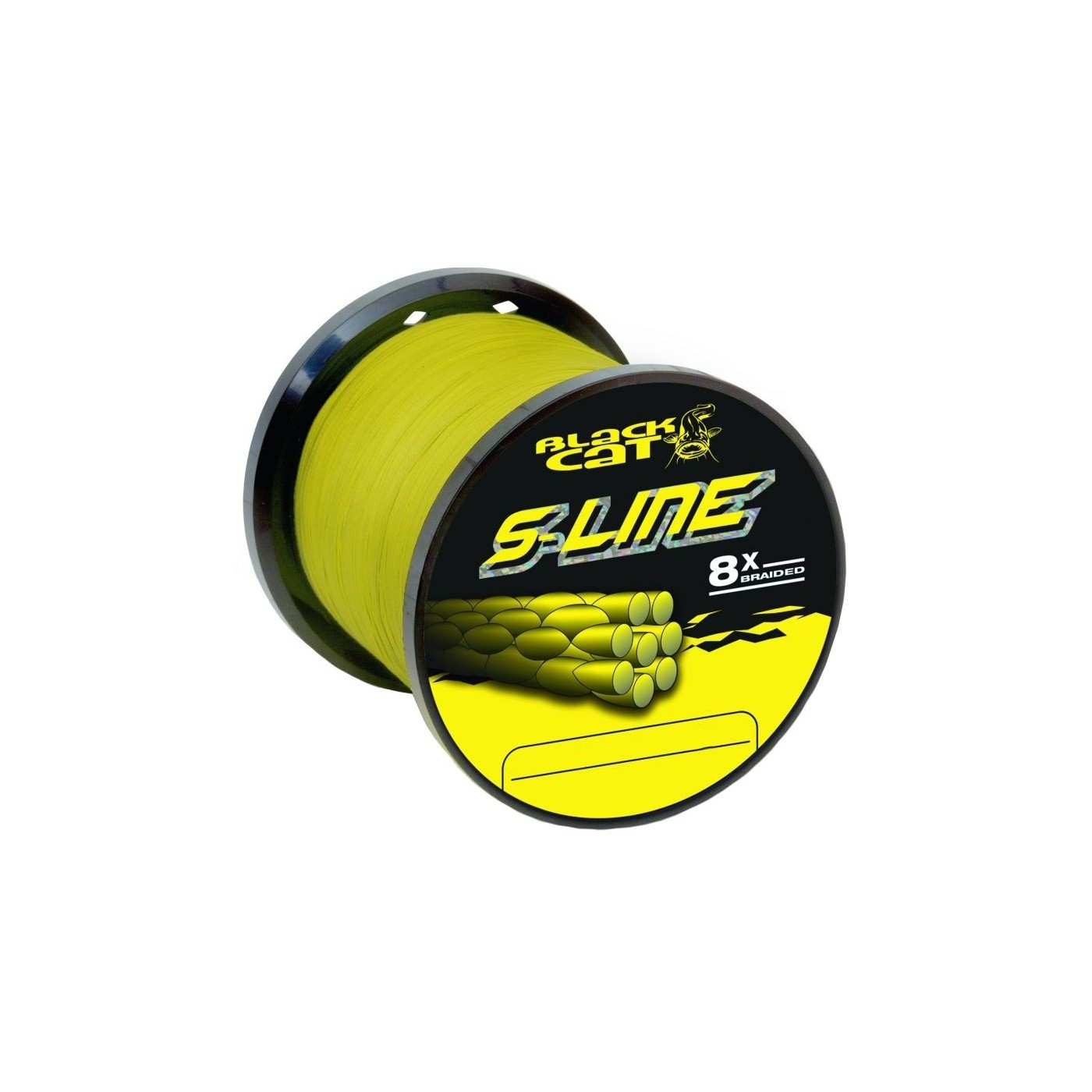 Plecionka Black Cat S-Line 0,45mm/400m, Yellow