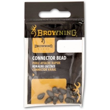 Koralik Browning Connector Bead Green (10szt.)