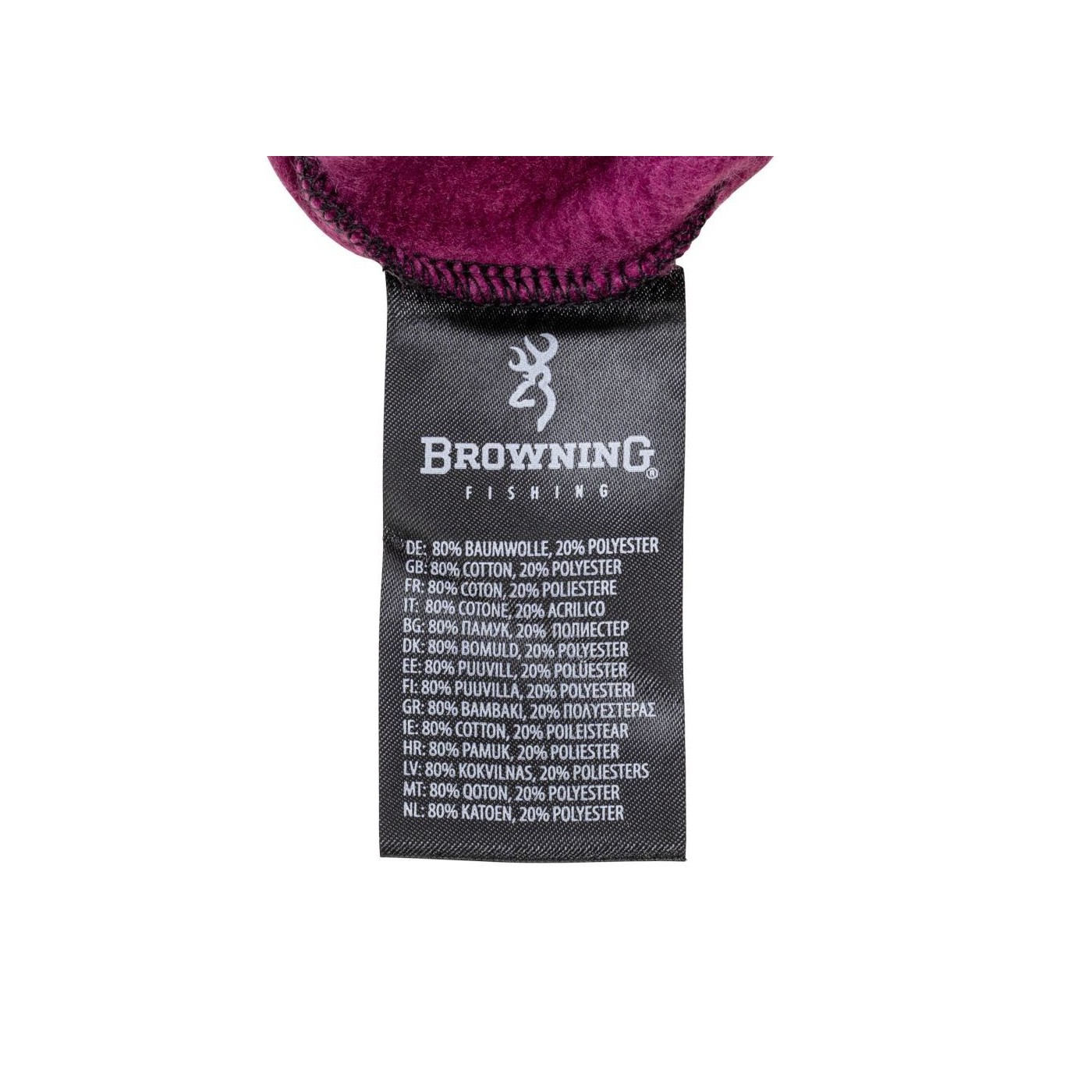 Bluza Browning Hoodie Black/Burgundy