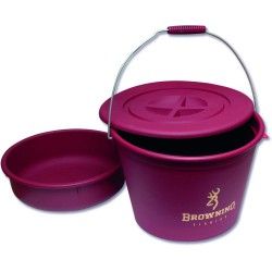Wiadro Browning Bucket with lid and bowl 30l