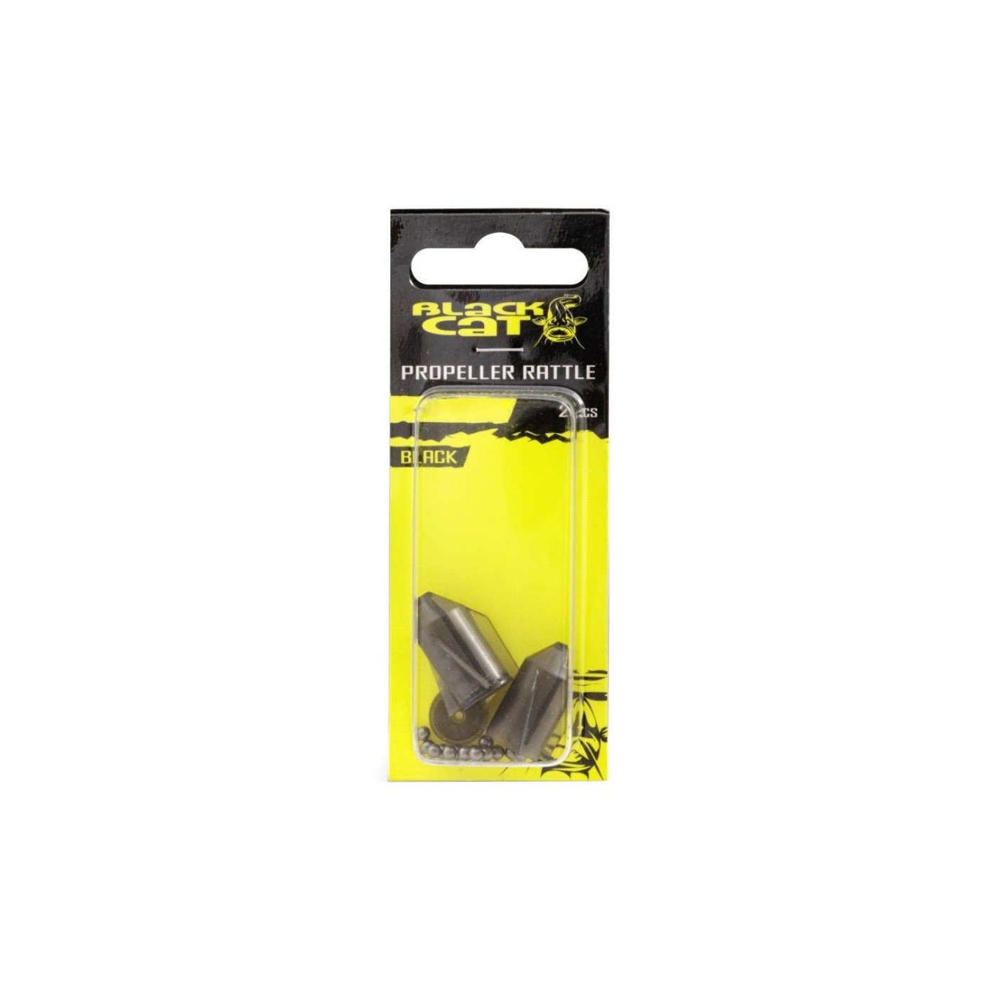 Wirnik z grzechotką Black Cat Propeller Rattles Black (2szt.)