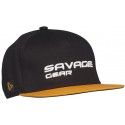 Czapka Savage Gear Flat Peak 3D Logo Cap One Size Black Ink
