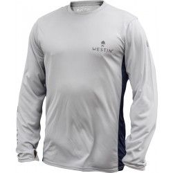 Koszulka Westin Pro UPF Long Sleeve Grey/Navy Blue