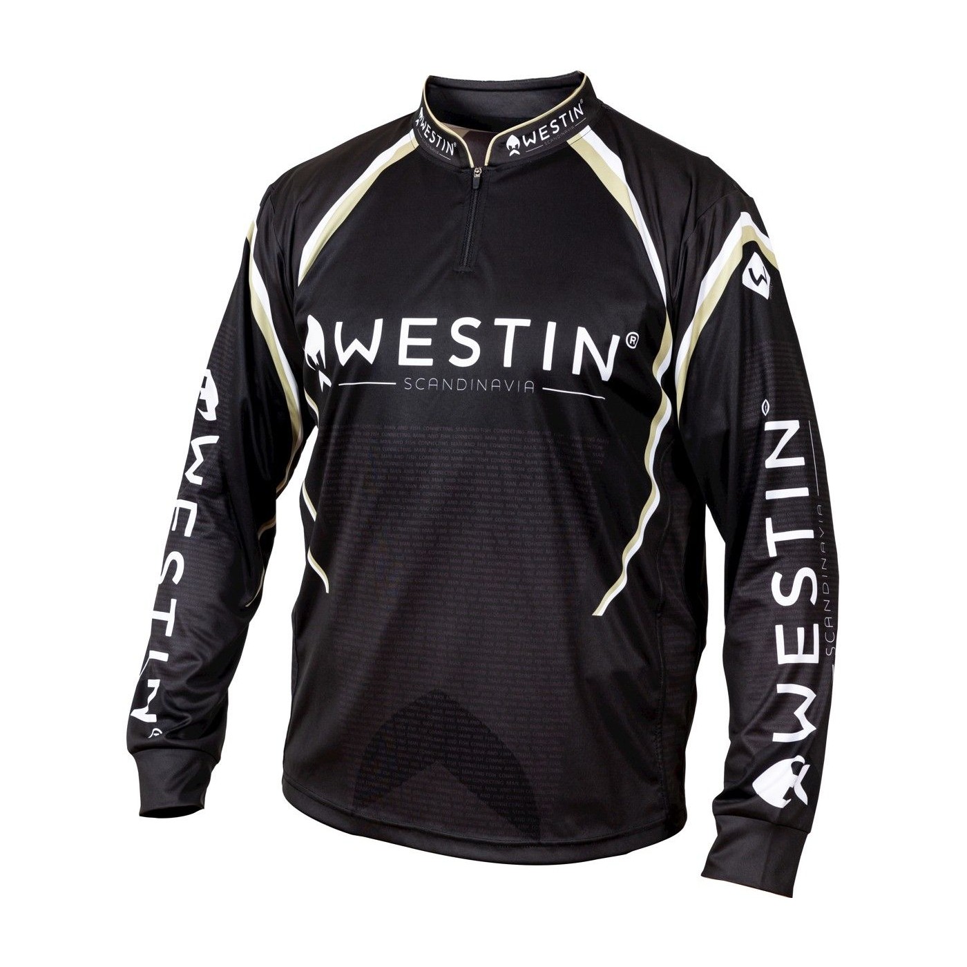 Koszulka Westin LS Tournament Shirt Black/Grey