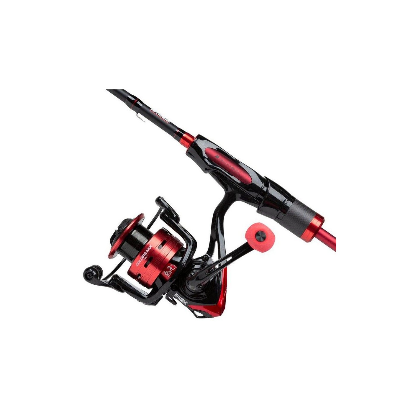 Zestaw wędka + kołowrotek Mitchell Colors MX Spinning Combo Red 2,54m