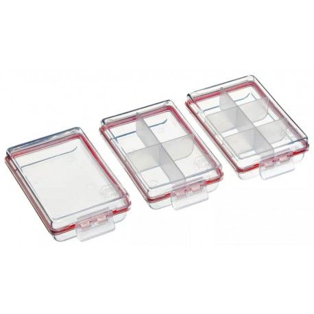 Zestaw pudełek Plano Waterproof Terminal Tackle Accessory 3-Pack
