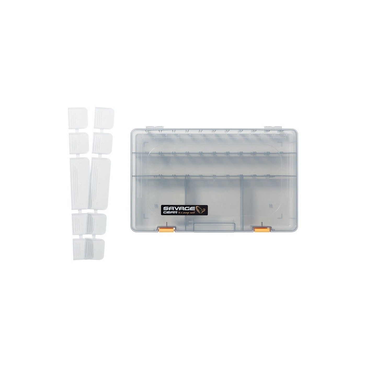 Pudełko na przynęty Savage Gear Lurebox Smoke 6D