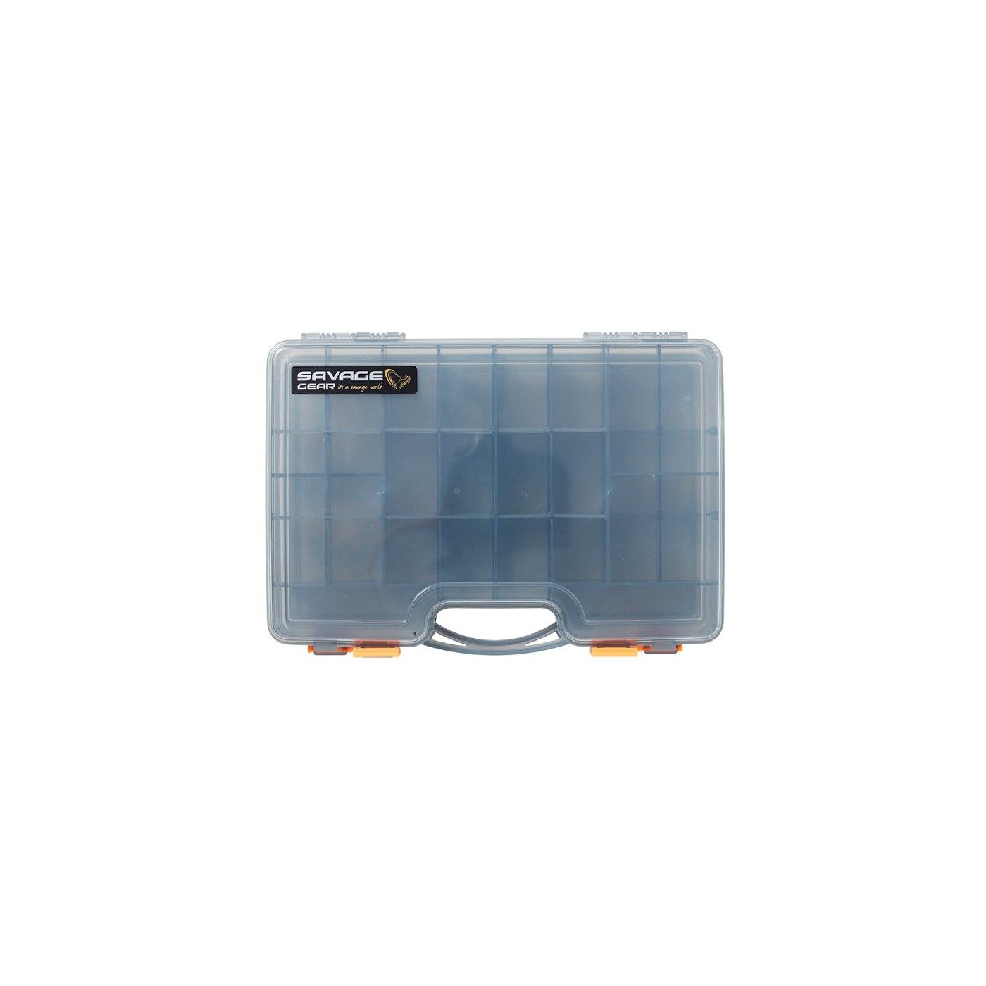 Pudełko na przynęty Savage Gear Lurebox 2 Sided Smoke Large