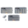Zestaw pudełek na przynęty Savage Gear Lurebox 2 Smoke Combi Kit 18,6x10,3x3,4cm (3szt.)