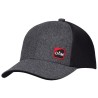 Czapka z daszkiem DAM Wool Cap Sedona Grey