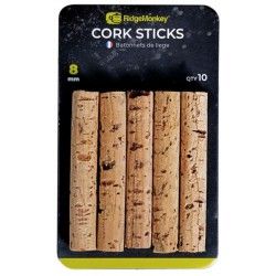 Wałeczki korkowe Ridge Monkey Combi Bait Drill Spare Cork Sticks 8mm