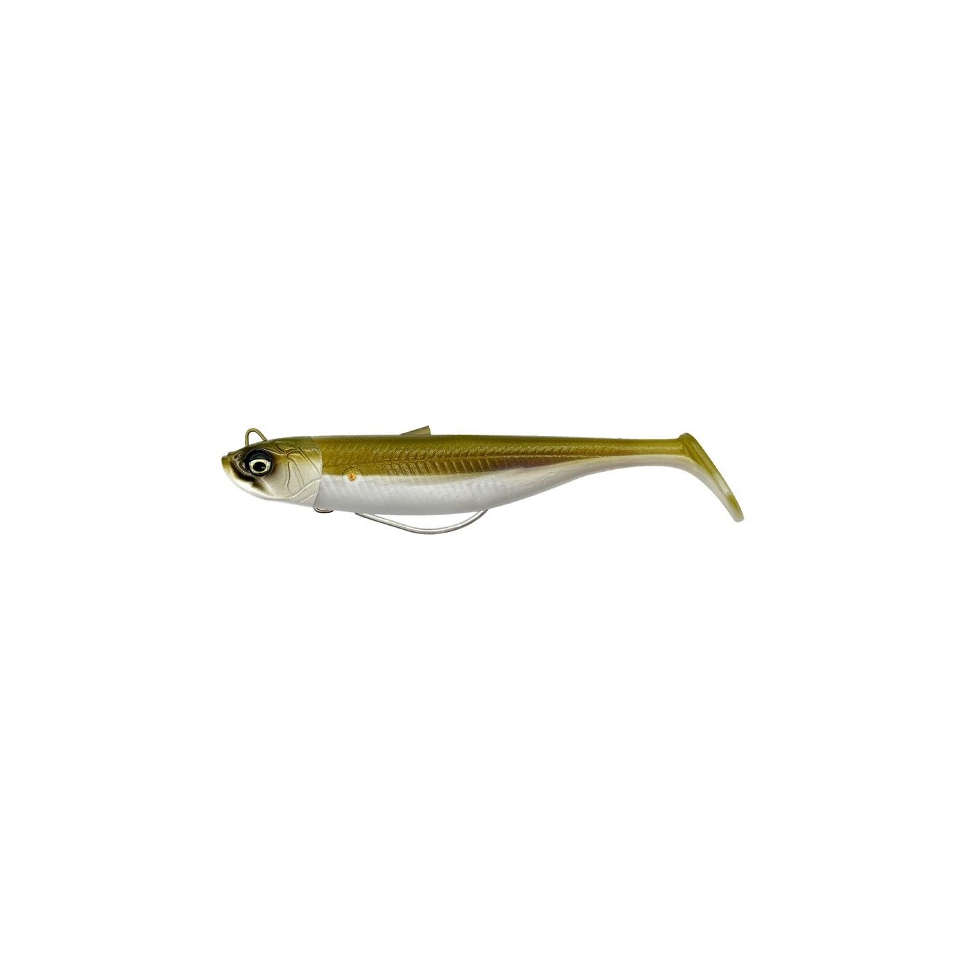 Przynęta gumowa Savage Gear Minnow Sinking WL, Khaki