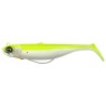 Przynęta gumowa Savage Gear Minnow Sinking WL, Lemon Black