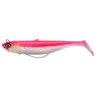 Przynęta gumowa Savage Gear Minnow Sinking WL, Pink Pearl Silver