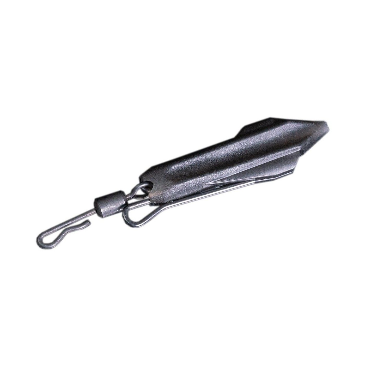 Bezpieczny klips Ridge Monkey Connexion Uni Lead Clip Silt Black (5szt.)