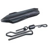 Bezpieczny klips Ridge Monkey Connexion Uni Lead Clip Silt Black (5szt.)