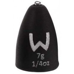 Ciężarek Westin Add-It Tungsten Bullet Weights Matte Black 7g (3szt.)
