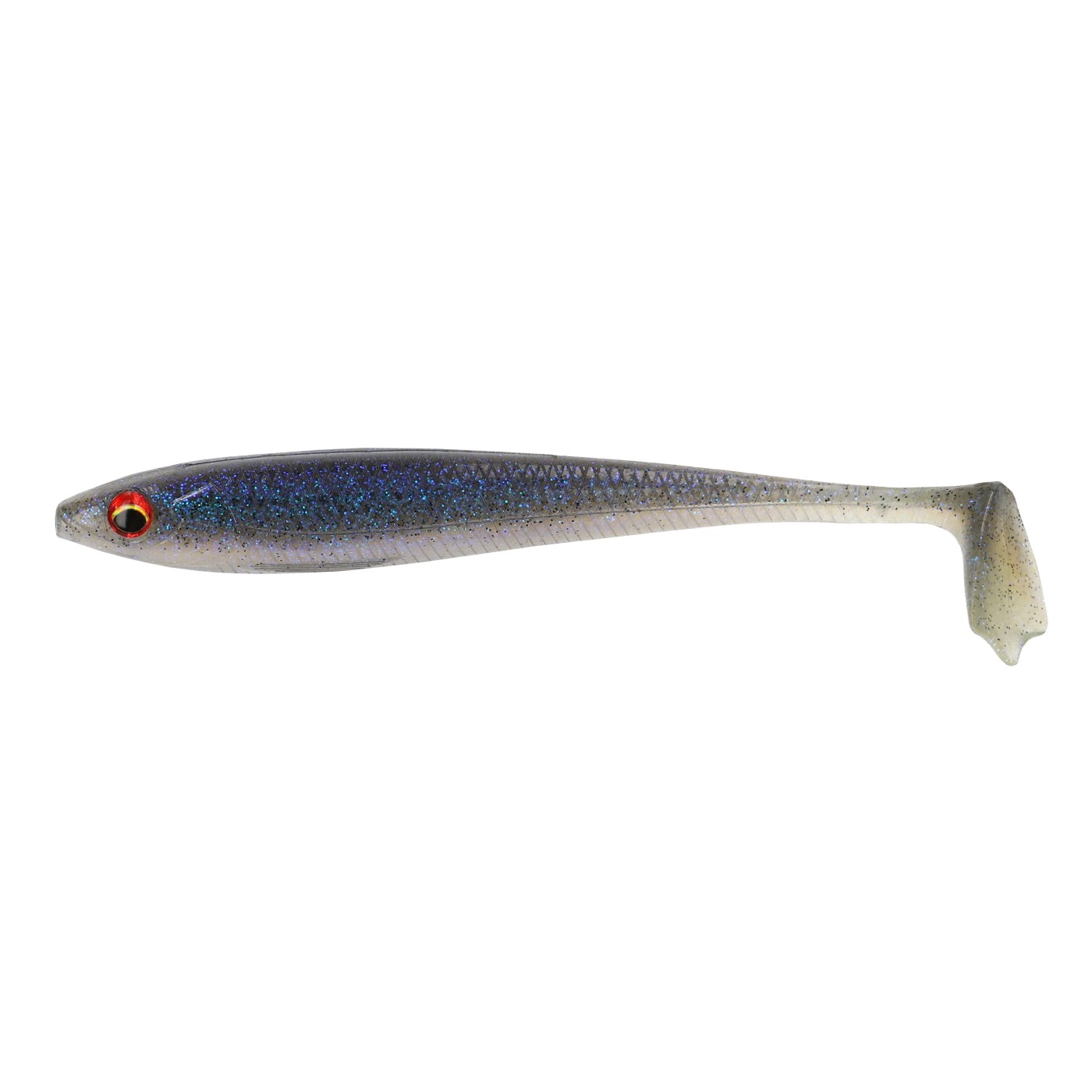 Przynęta gumowa Daiwa Prorex Duckfin Shad, Blue Flake Shiner