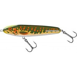 Wobler Salmo Sweeper Sinking 17cm/97g, Holographic Gold Pike