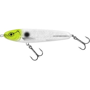 Wobler Salmo Sweeper Sinking 17cm/104g, Green Bone Flash