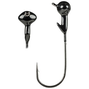 Główka jigowa Strike King Tour Grade Football Jig Head, Black (3szt.)