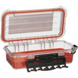 Wodoodporne pudełko Plano Guide Series Waterproof Case Orange/Clear
