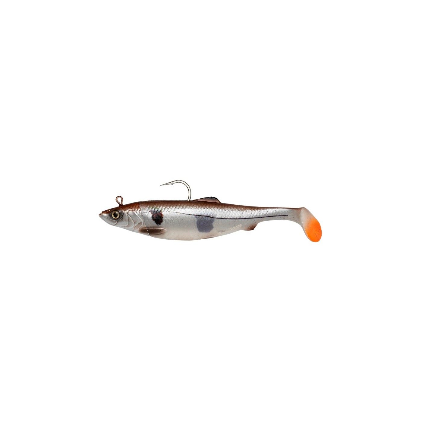 Przynęta gumowa + zapasowy ogon Savage Gear 4D Herring Shad 22cm/200g, Haddock PHP