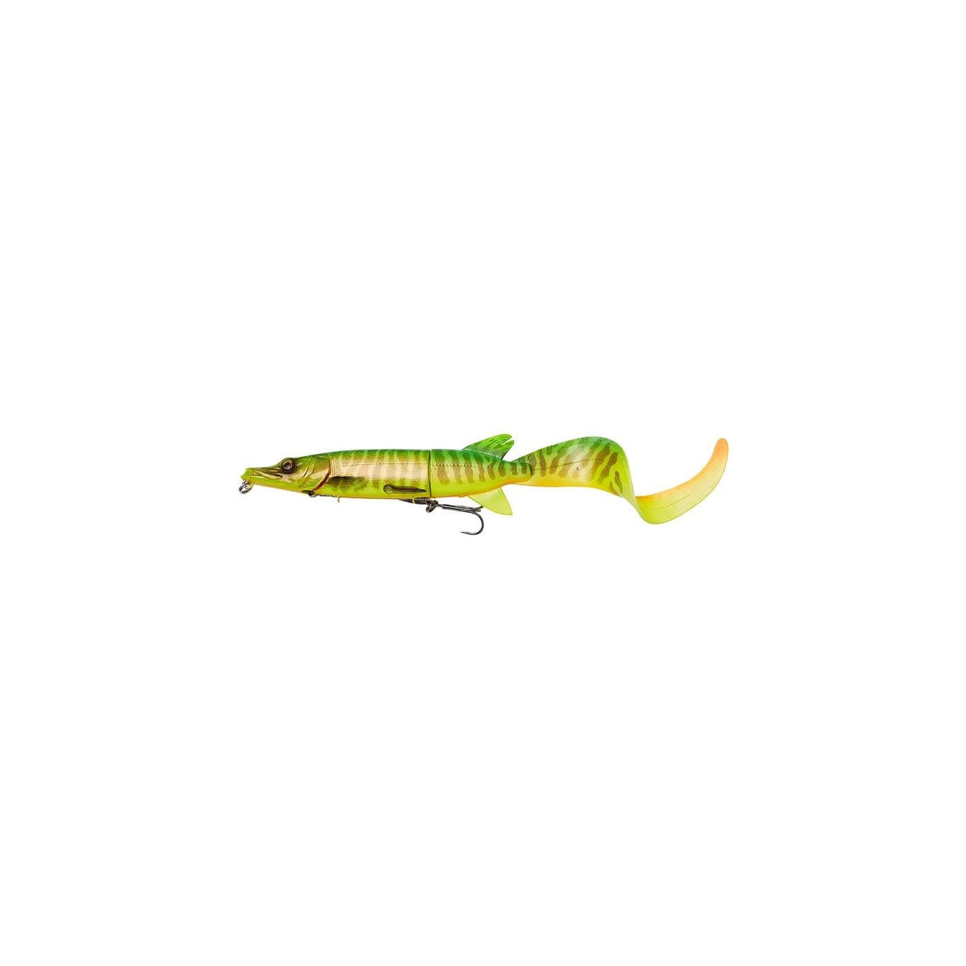 Przynęta gumowa + zapasowy ogon Savage Gear 3D Hybrid Pike 17cm/47g, Firefighter