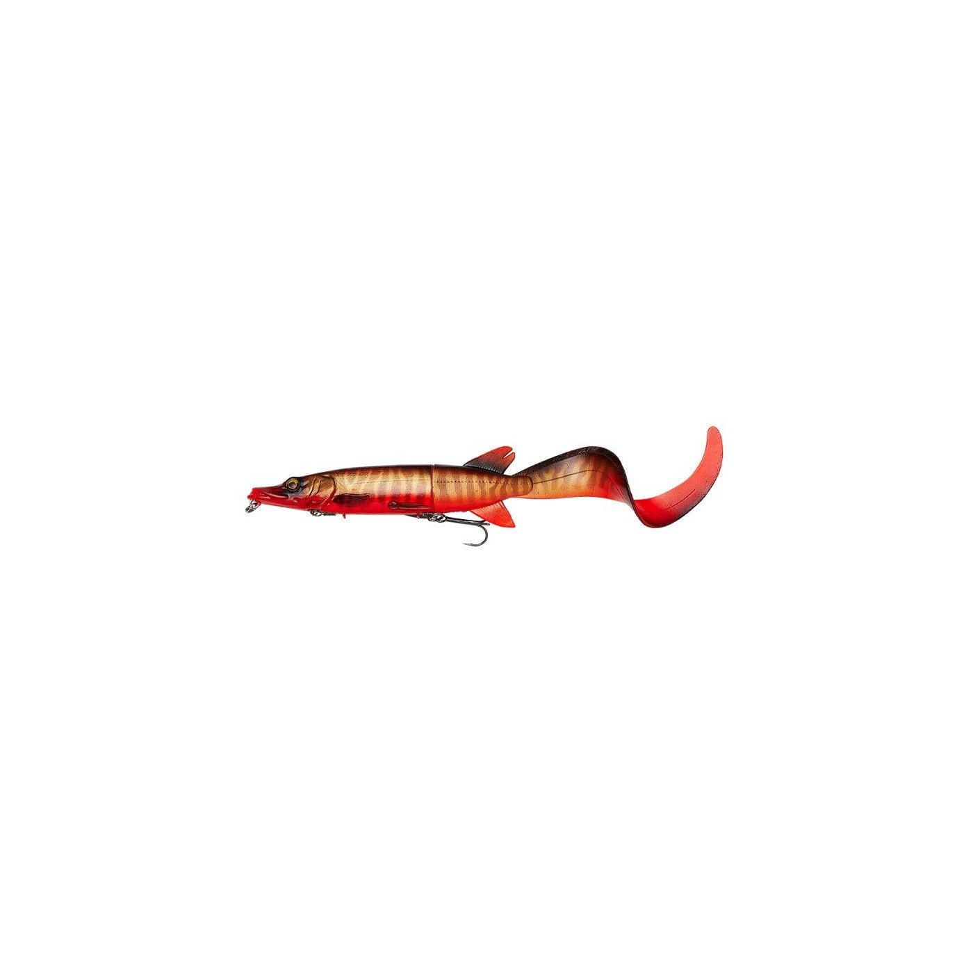 Przynęta + zapasowy ogon Savage Gear 3D Hybrid Pike 17cm/47g, Red Belly