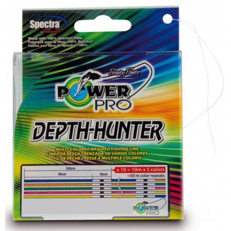 Plecionka Shimano Power Pro Depth Hunter 0,23mm/300m, Multicolor