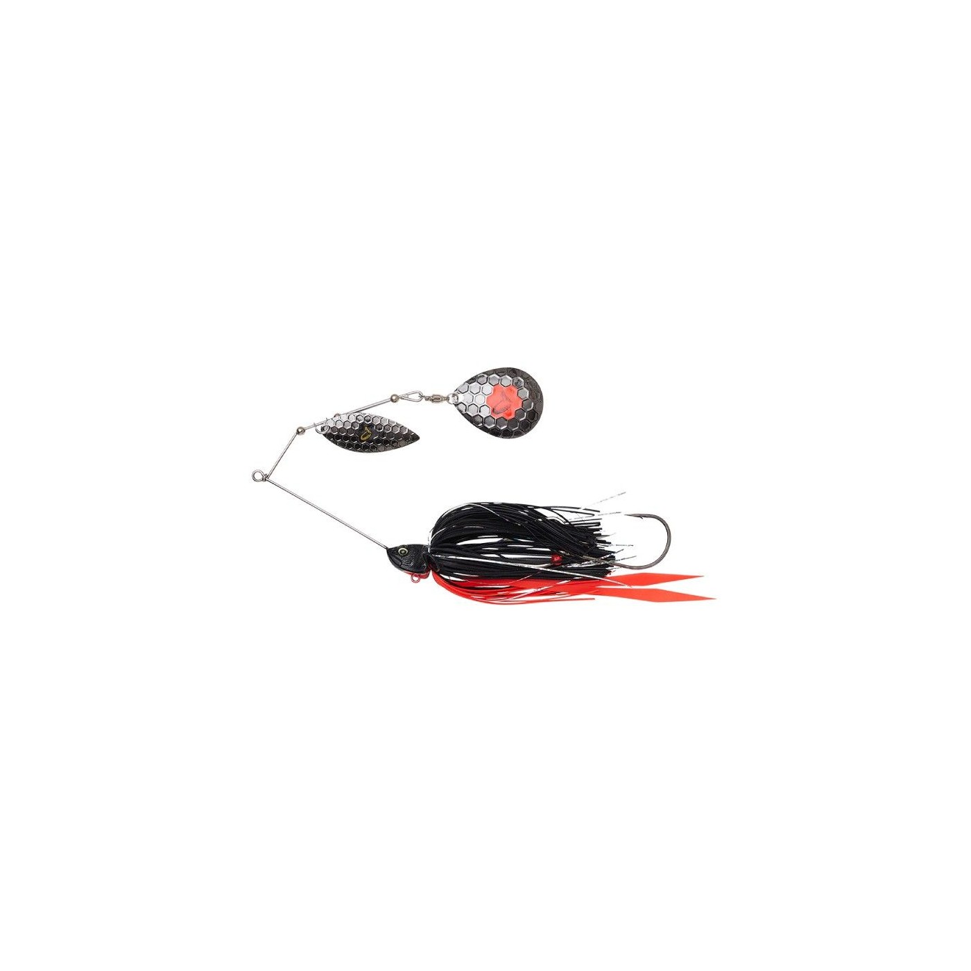 Błystka Savage Gear Da'Bush Spinnerbait 18cm/42g, Red N Black