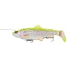 Przynęta gumowa Savage Gear 4D Line Thru Rattle Trout, Lemon Trout