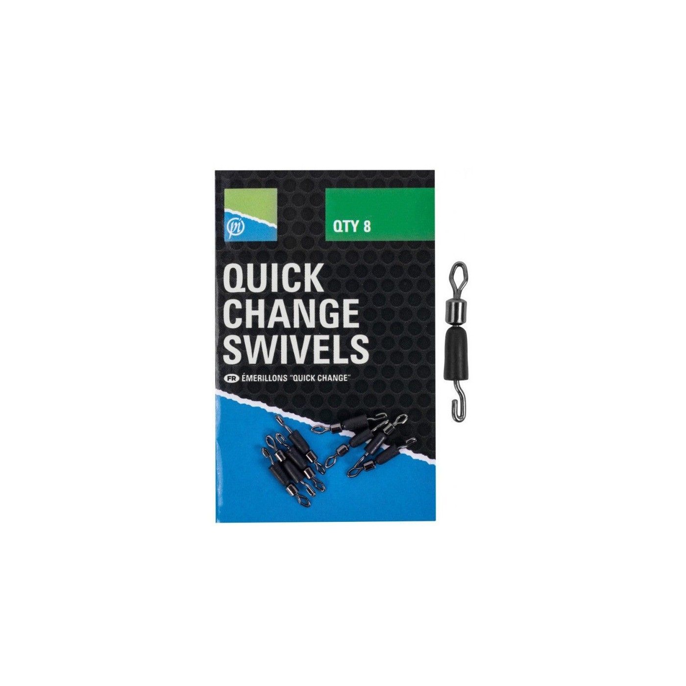 Krętlik z szybkozłączką Preston Quick Change Swivels (8szt.)