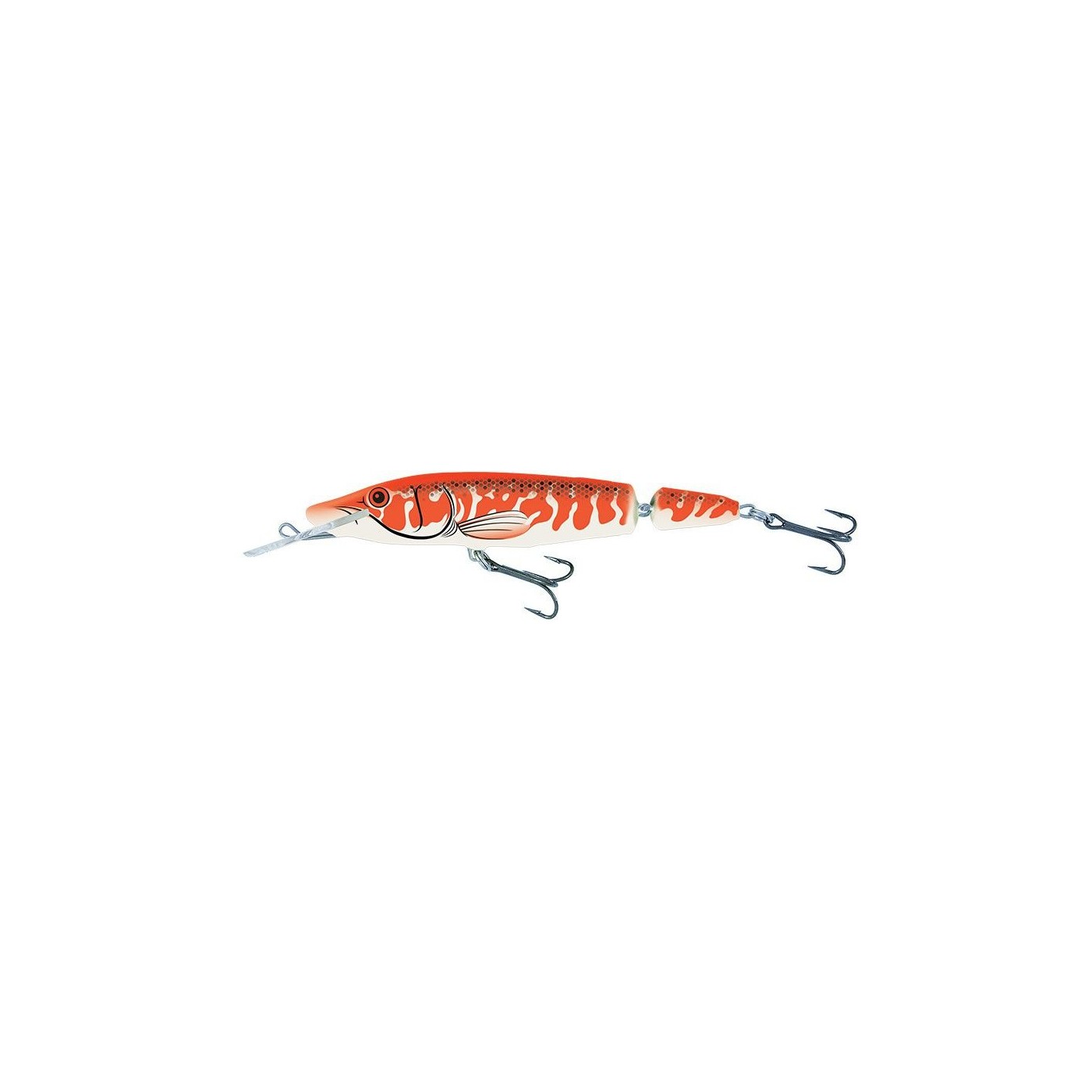 Wobler Salmo Pike Jointed Floating 13cm/21g, Albino Pike