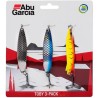 Zestaw błystek Abu Garcia Toby 3-Pack LF 5,7cm/10g (3szt.)