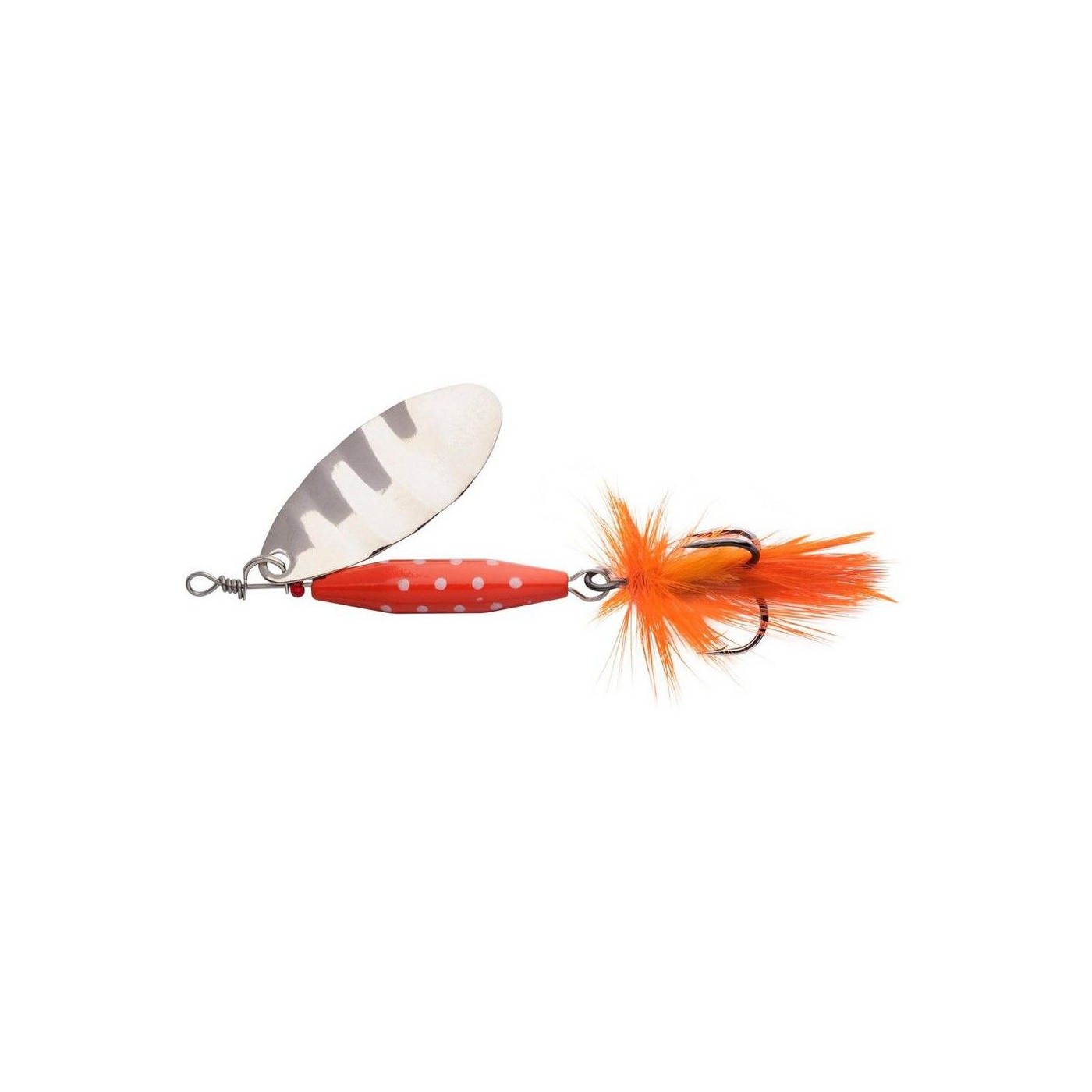 Błystka Abu Garcia Reflex Red LF, Silver