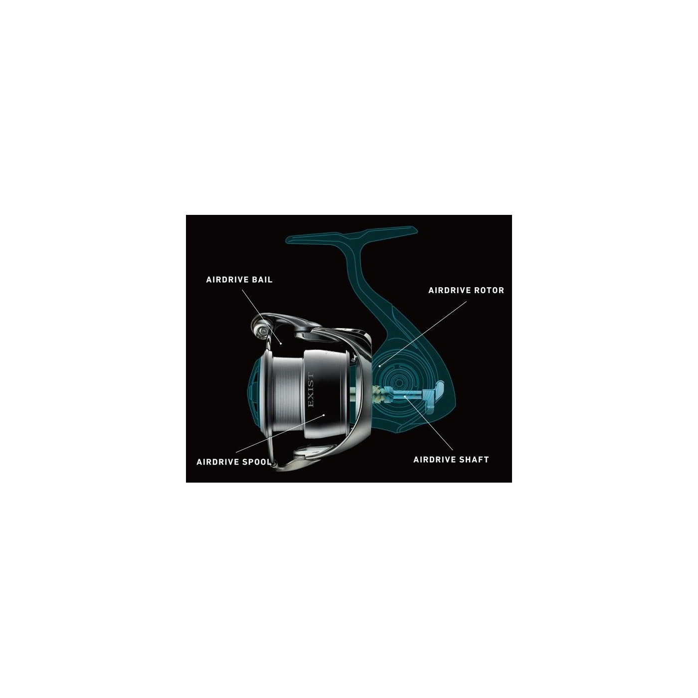 Kołowrotek Daiwa 22Exist-G LT 2000D-P
