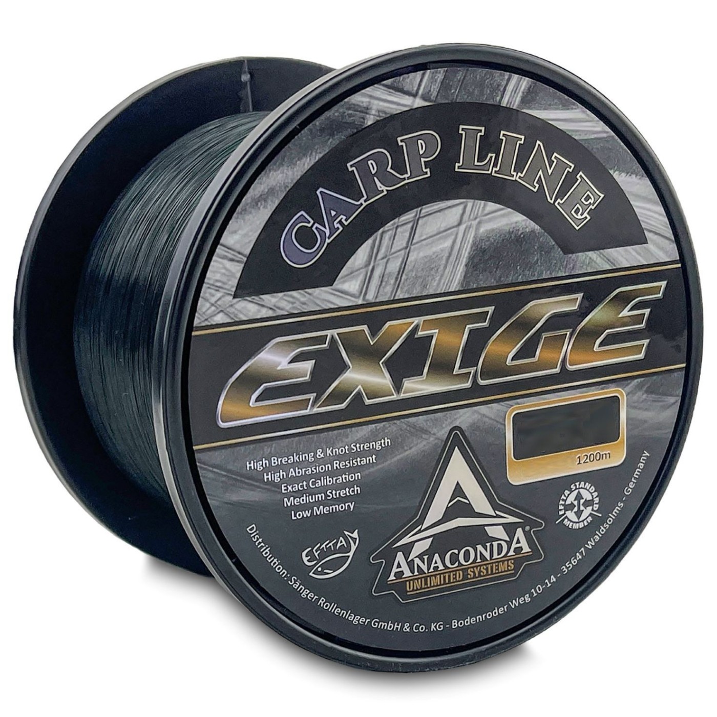 Żyłka Anaconda Exige Carp Line Seegras 1200m